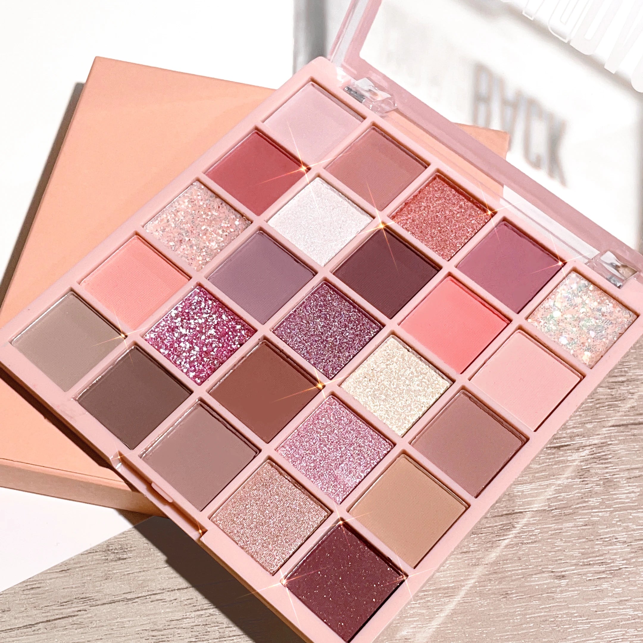 Sparkling eye shadow