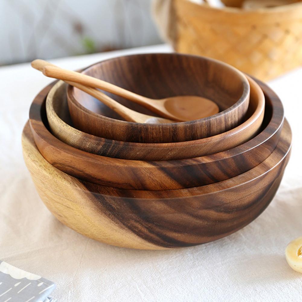 Natural Wooden Bowl