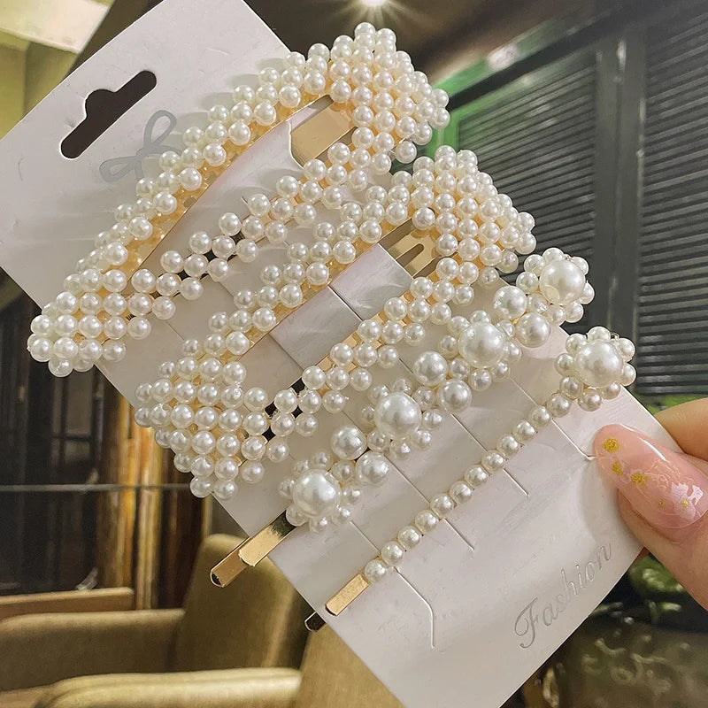 Pearl Hair Clips