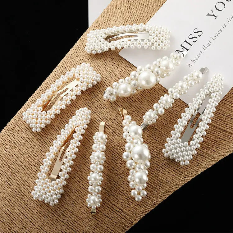 Pearl Hair Clips