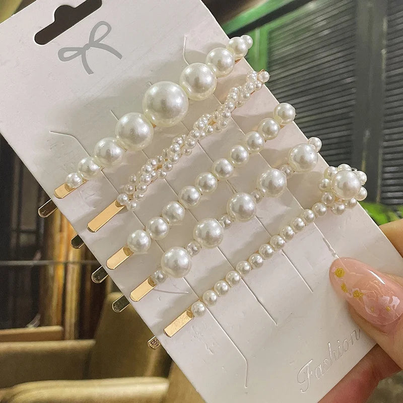 Pearl Hair Clips