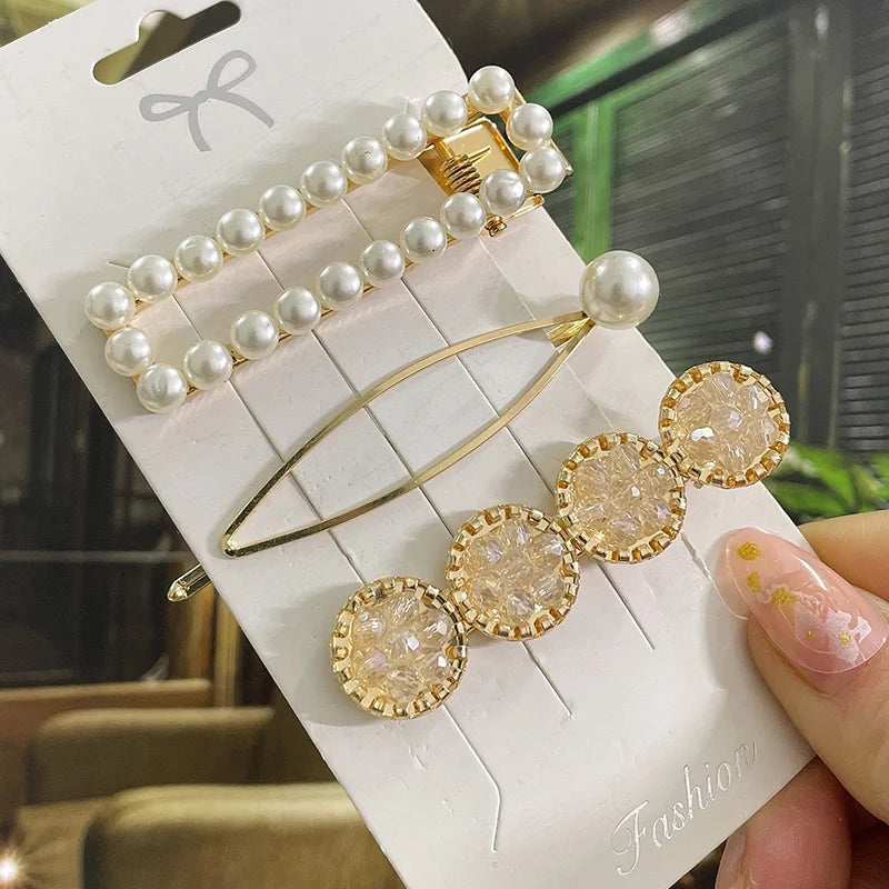 Pearl Hair Clips