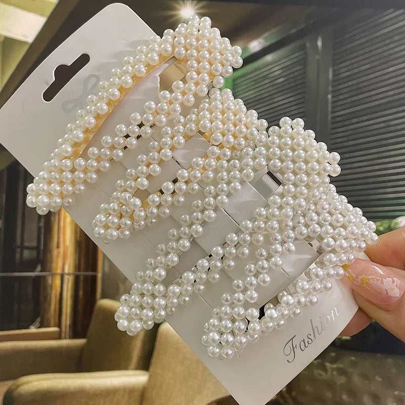 Pearl Hair Clips