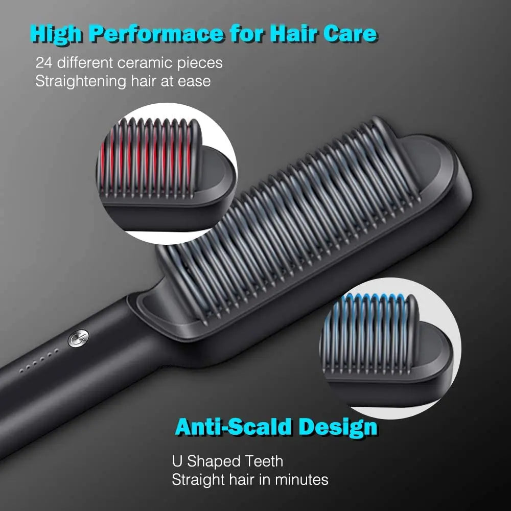 Hot Comb Hair Straightener