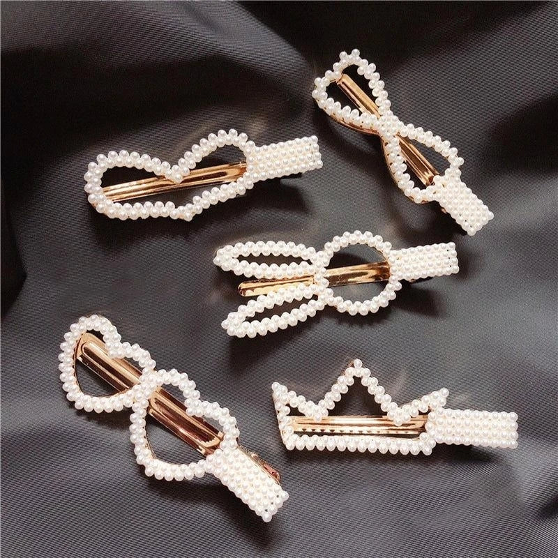 Pearl Hair Clips