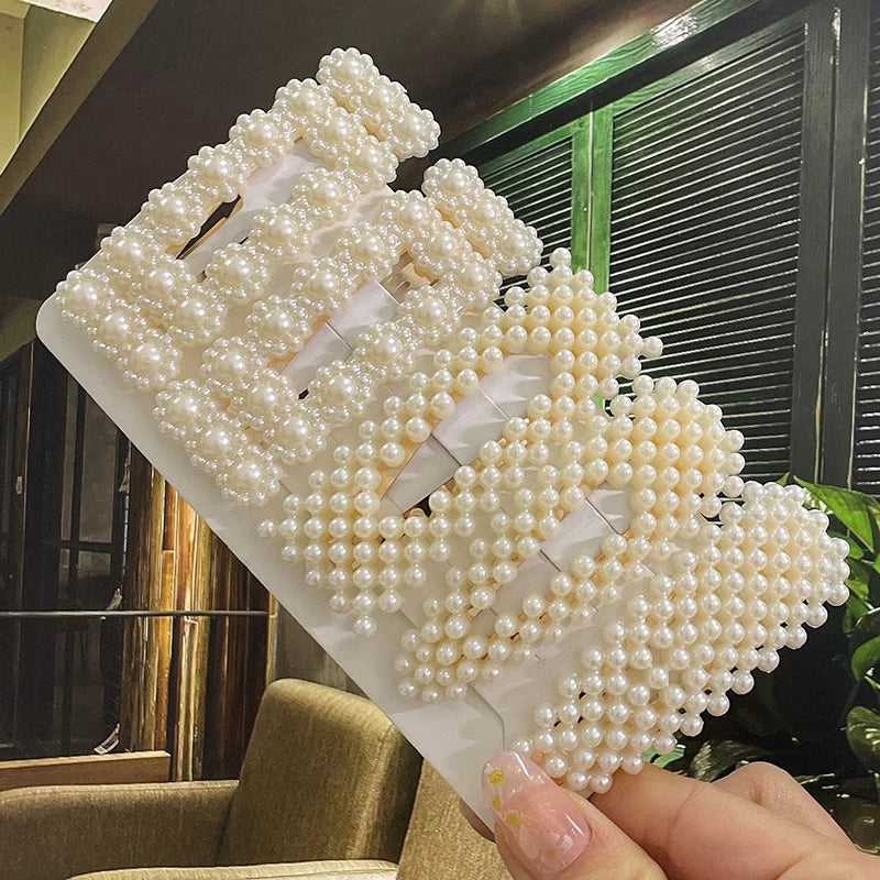 Pearl Hair Clips