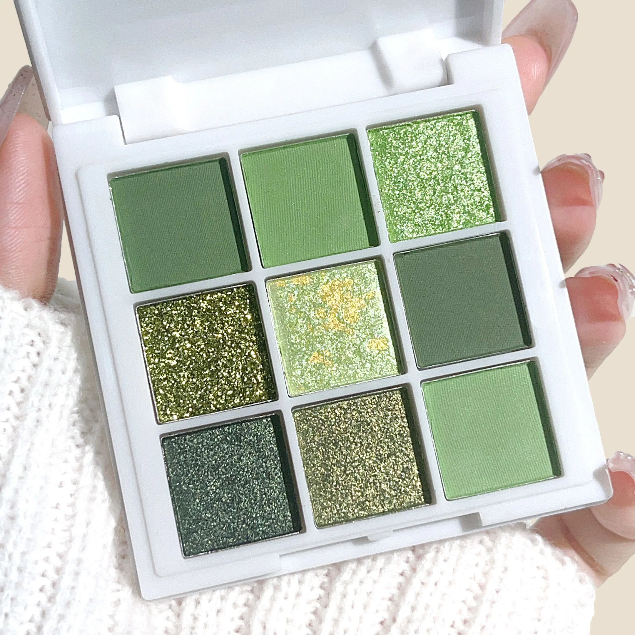Green Eyeshadow Palette