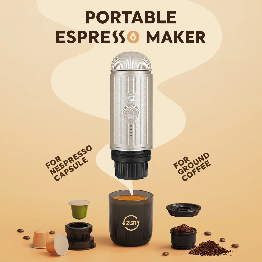 Portable Electric Espresso Maker