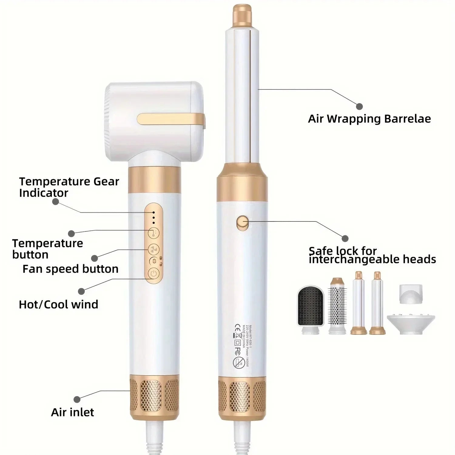 Tinsol 7 in 1 Hair dryer