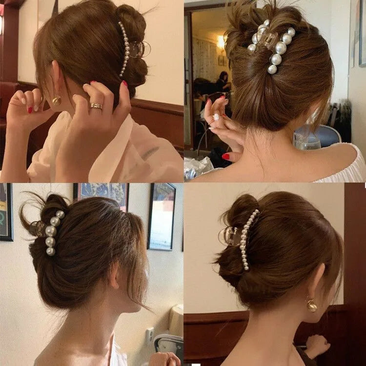 Pearl Claw Clips