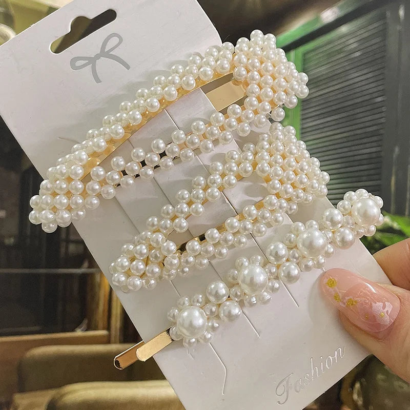 Pearl Hair Clips