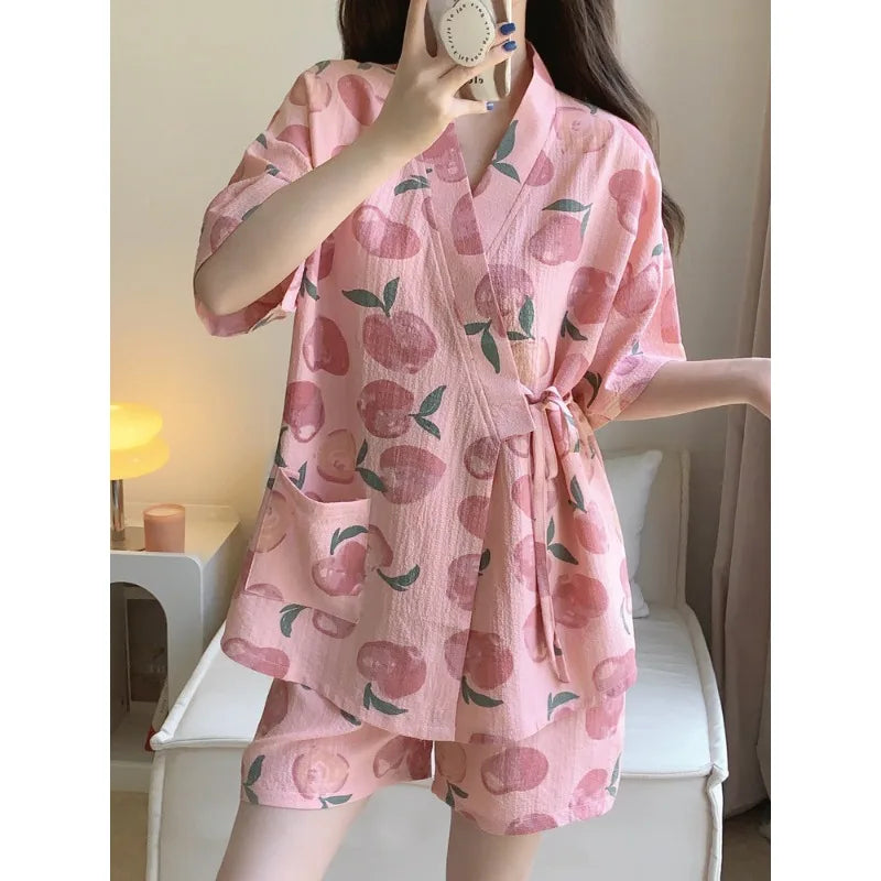 Loungewear Kimono Pajamas