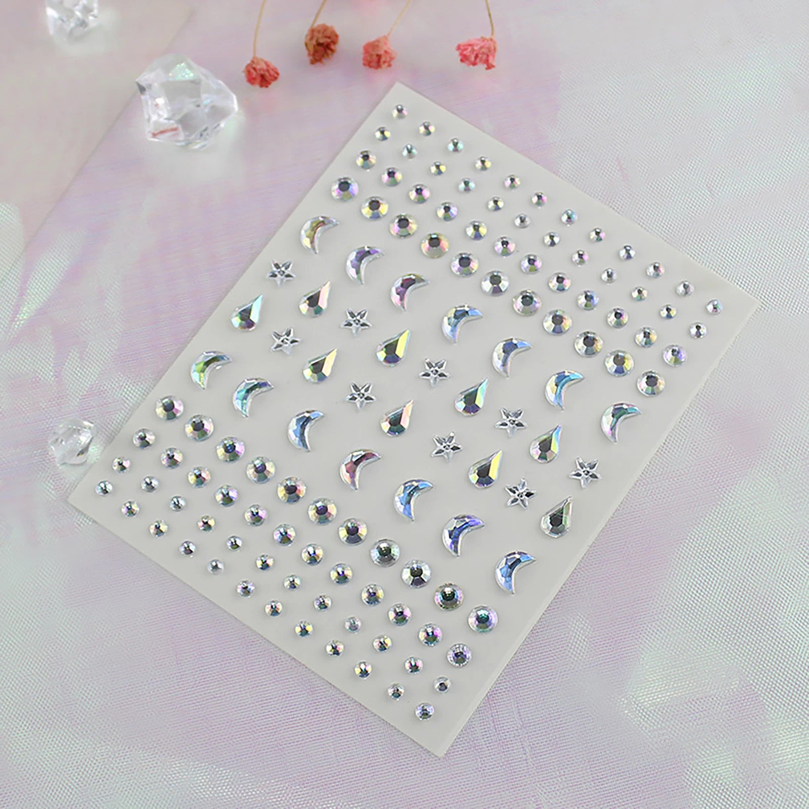 Face Rhinestones Stickers