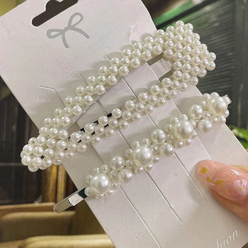 Pearl Hair Clips