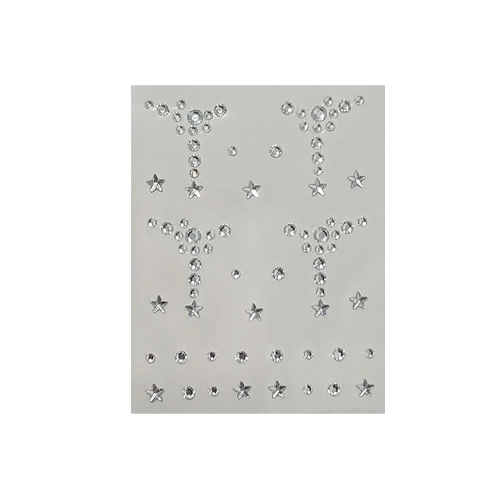 Face Rhinestones Stickers