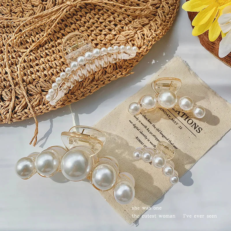 Pearl Claw Clips
