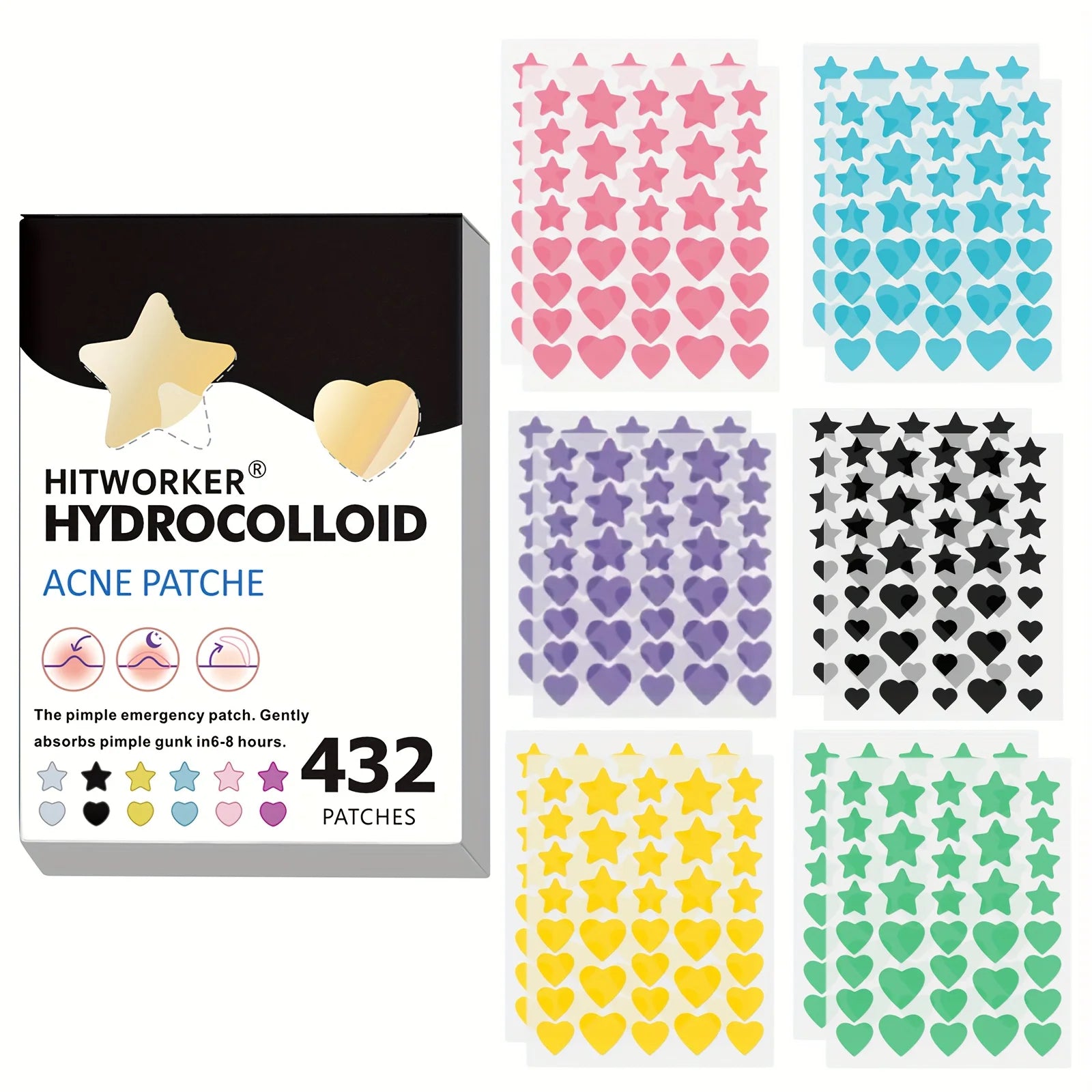 Star Shaped Pimple Patch