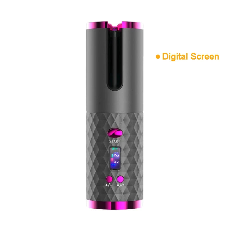 Portable Wireless Hair Curler
