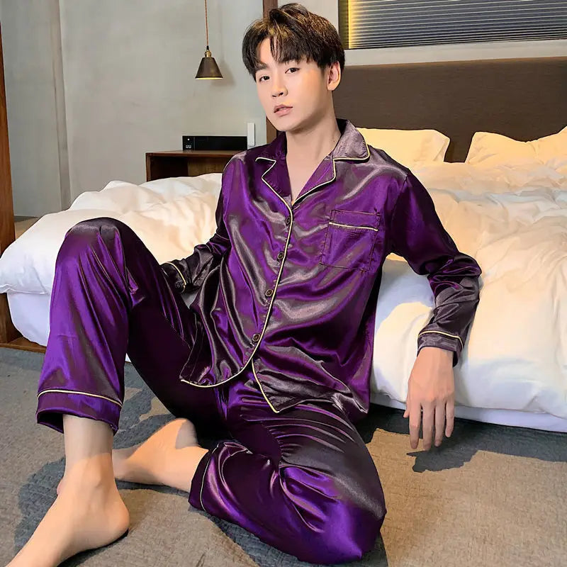 Men Pajamas Set