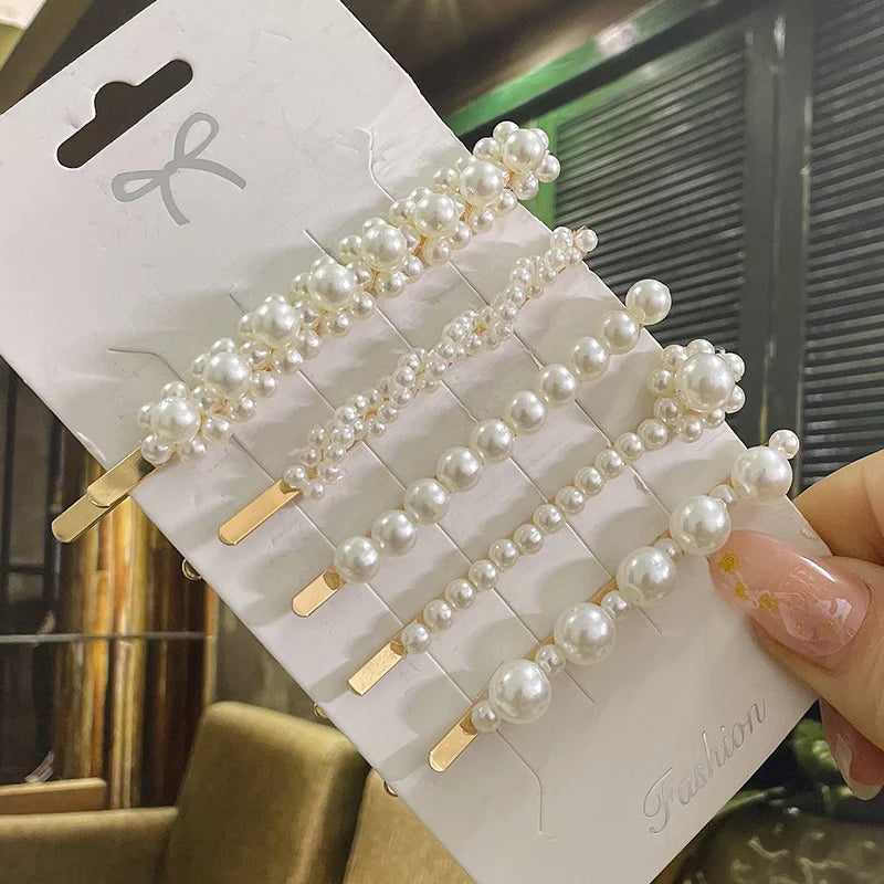 Pearl Hair Clips