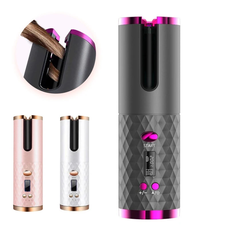 Portable Wireless Hair Curler