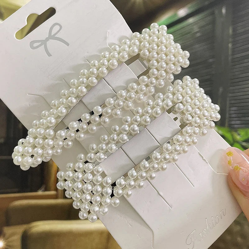 Pearl Hair Clips