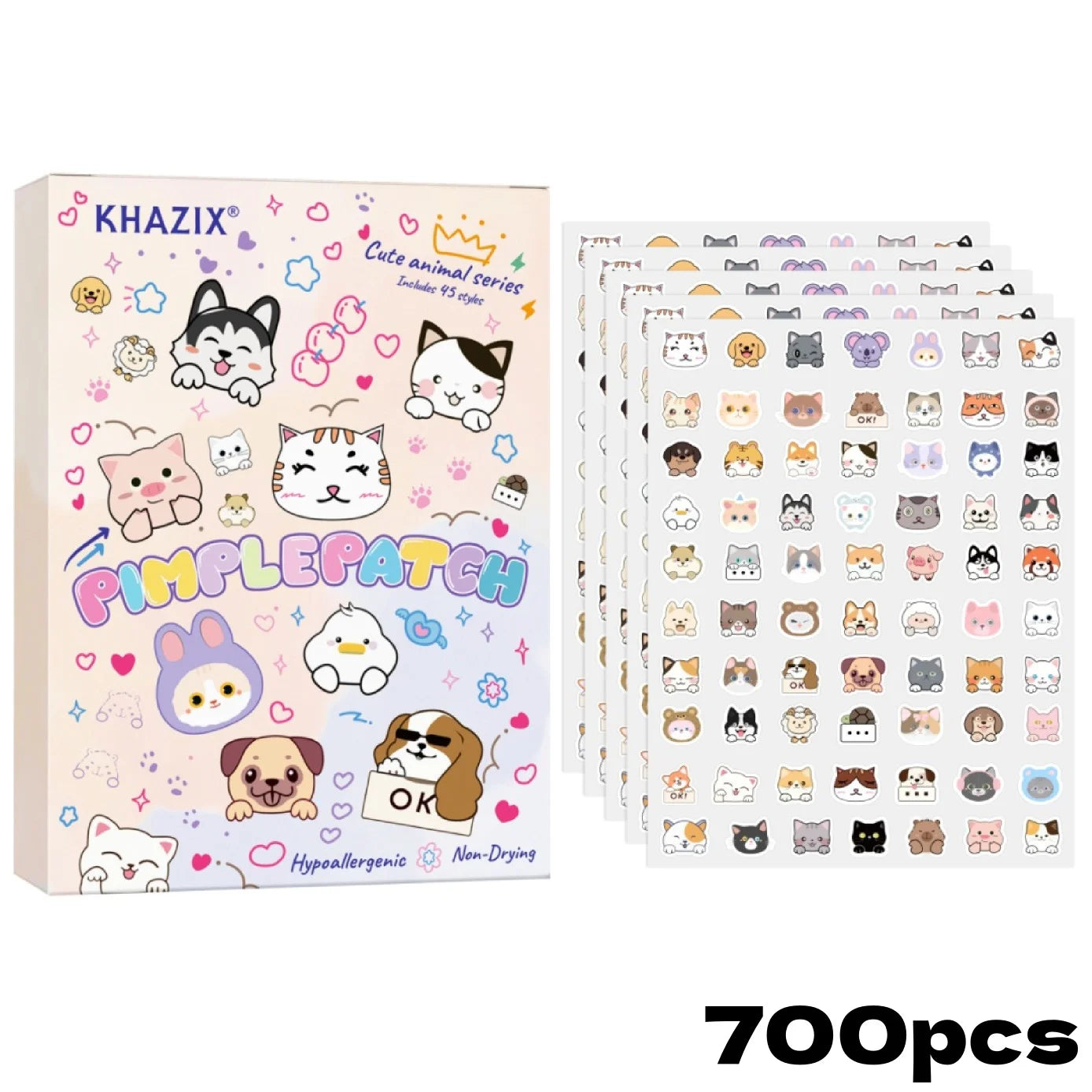 Cute pimple patches