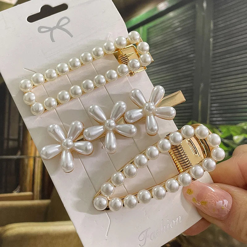 Pearl Hair Clips