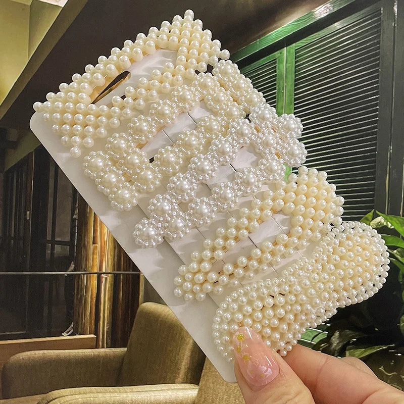 Pearl Hair Clips