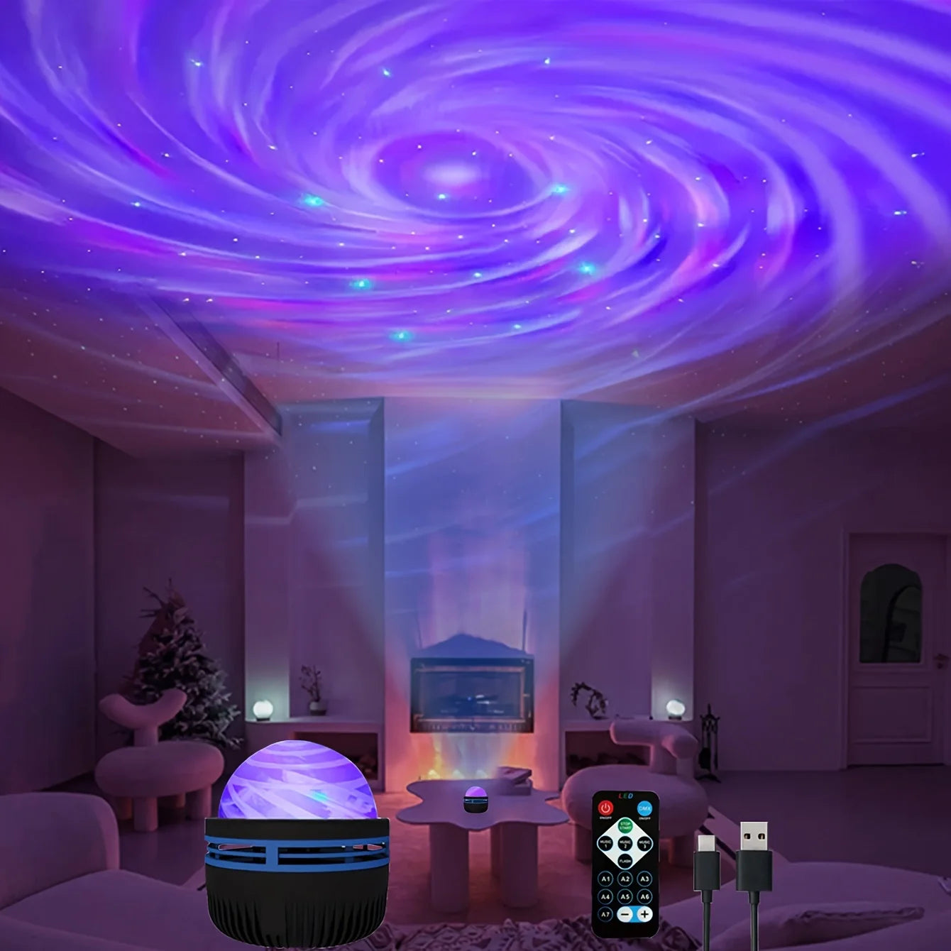 Starry Sky Projection Light