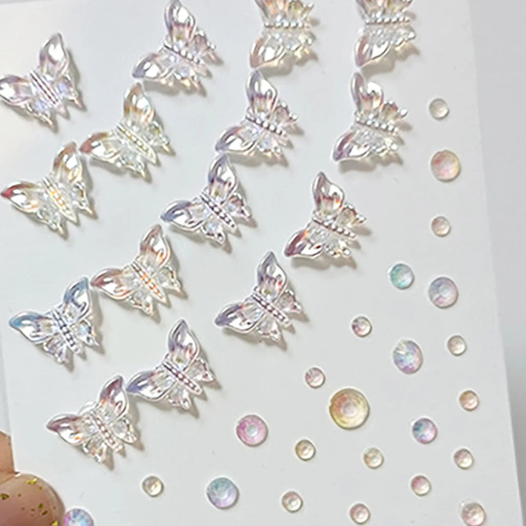 Face Rhinestones Stickers