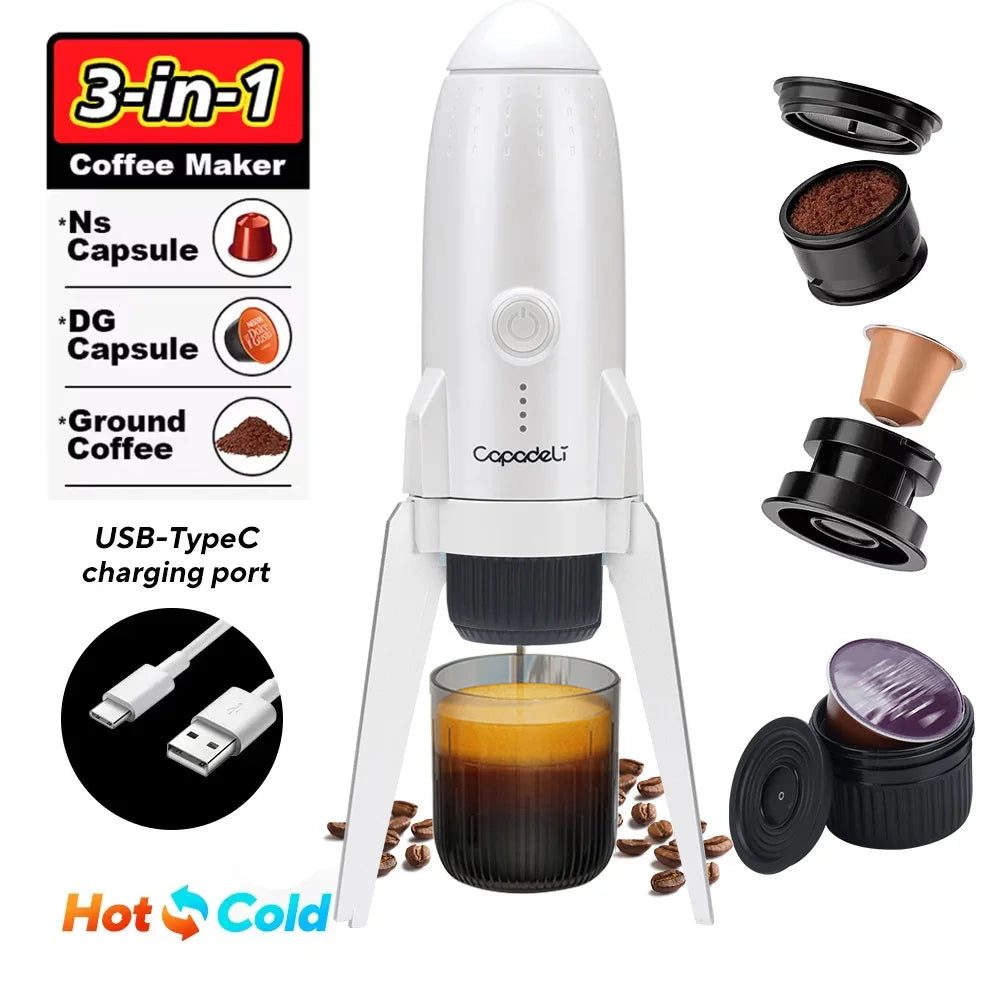Portable Electric Coffee Maker