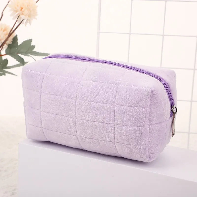 Cute Plush Makeup Bag