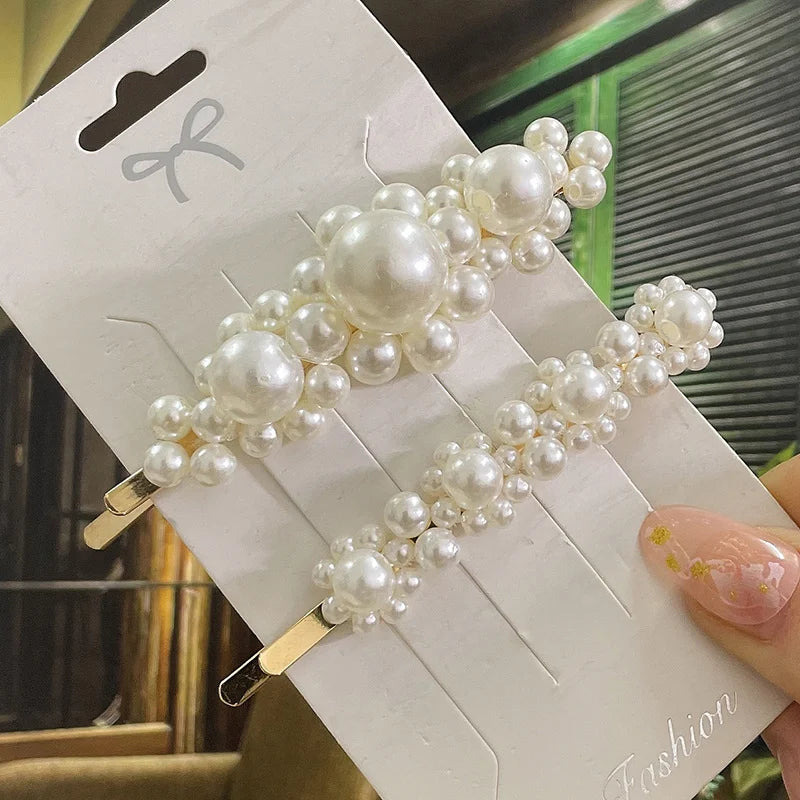 Pearl Hair Clips