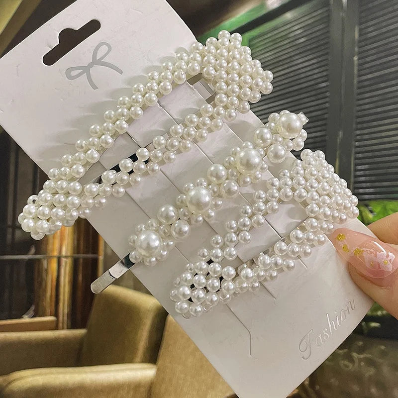 Pearl Hair Clips