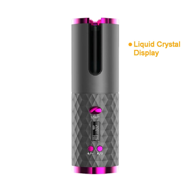 Portable Wireless Hair Curler