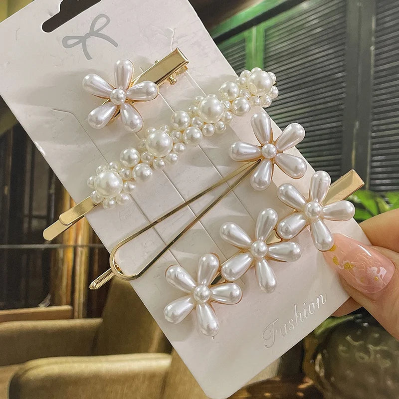 Pearl Hair Clips