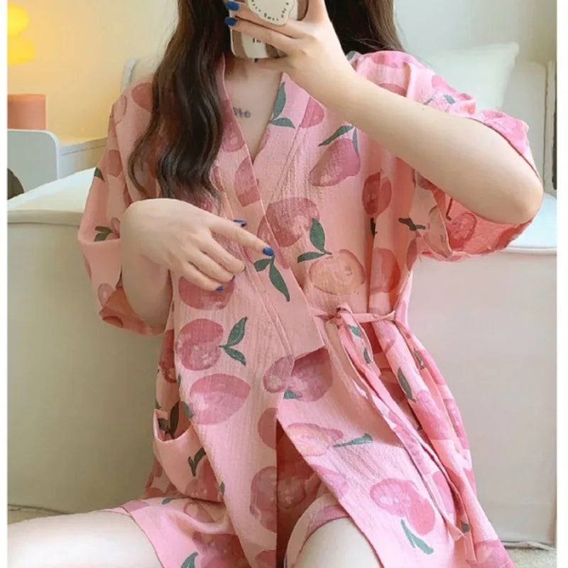 Loungewear Kimono Pajamas