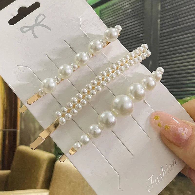 Pearl Hair Clips