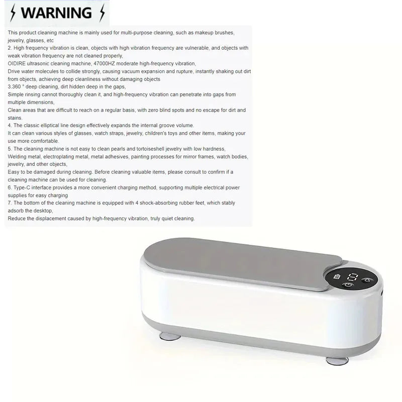 Accessories cleaning machine