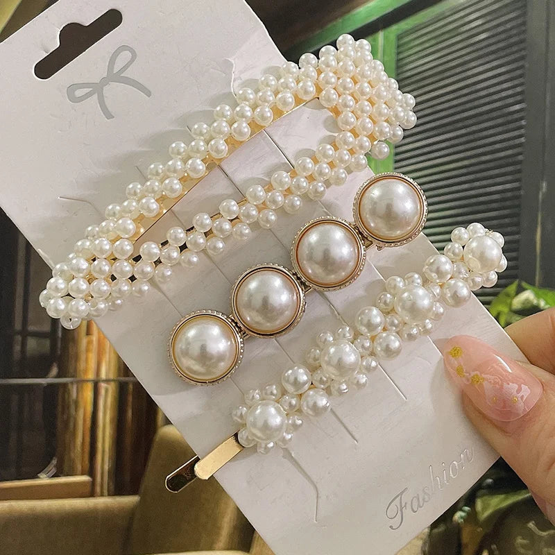 Pearl Hair Clips