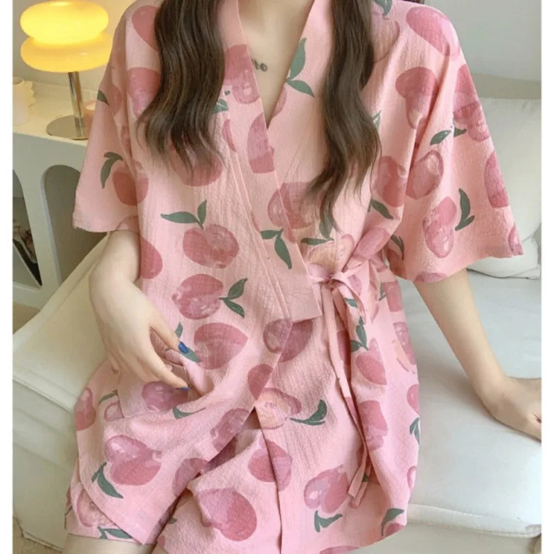 Loungewear Kimono Pajamas