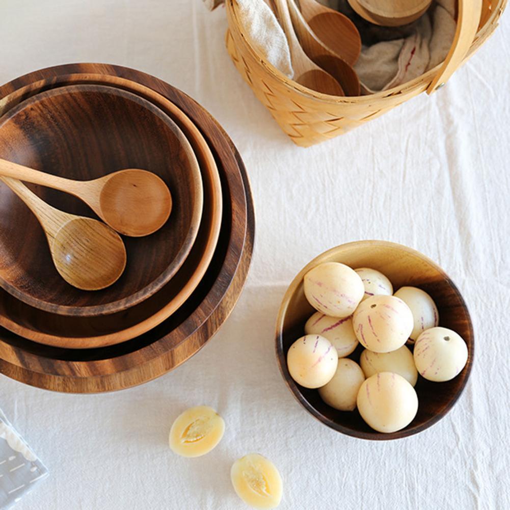 Natural Wooden Bowl